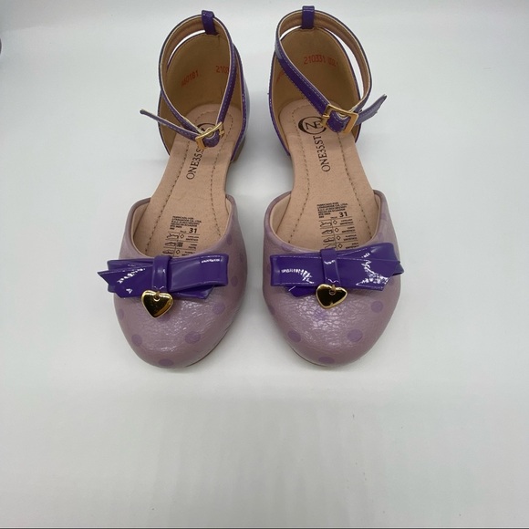 ONE35.ST Other - GIRLS Purple Mary Jane Shoes Size US13 UE31